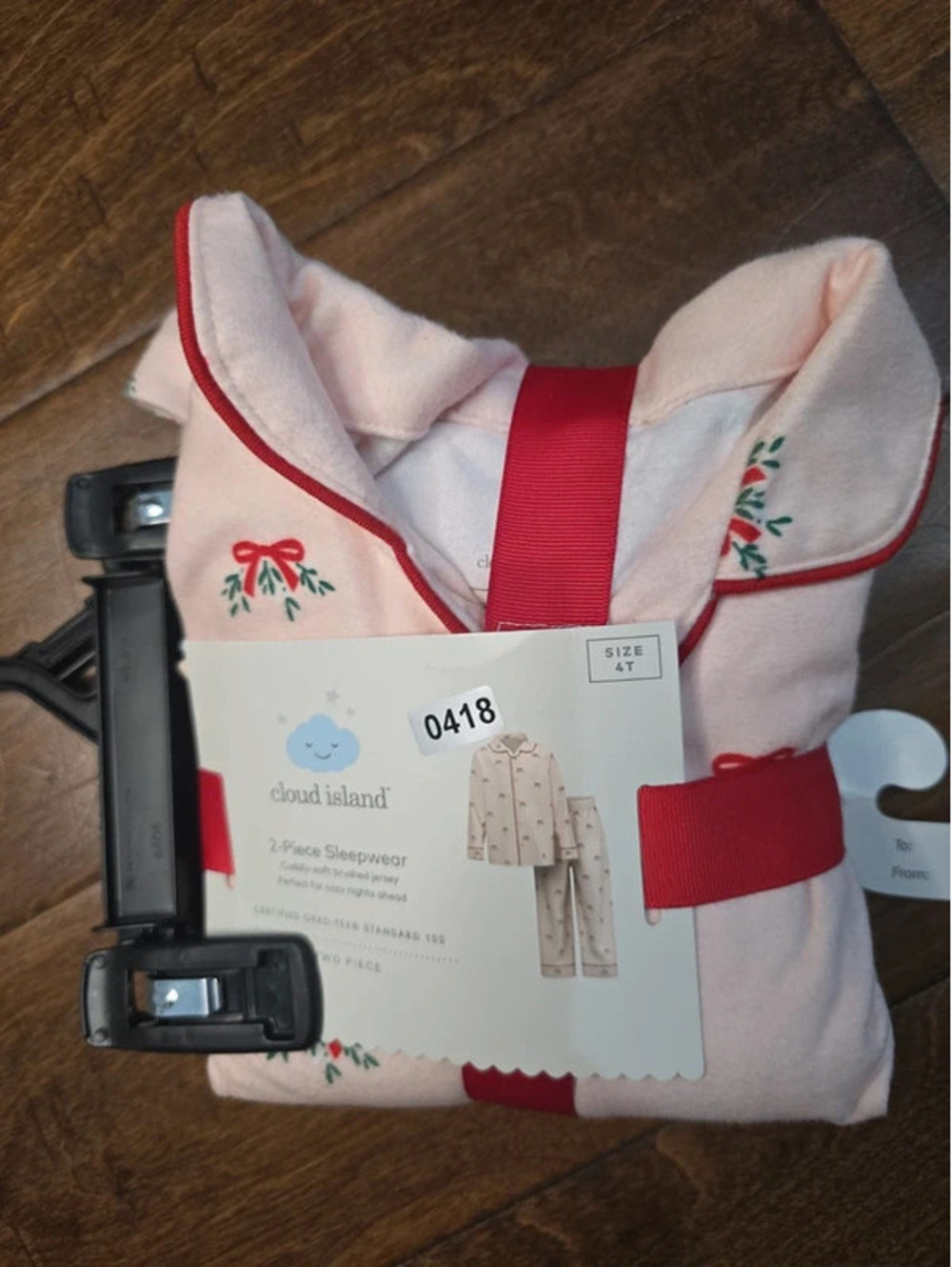 4t brand new christmas pajamas from cloud island item 418G6